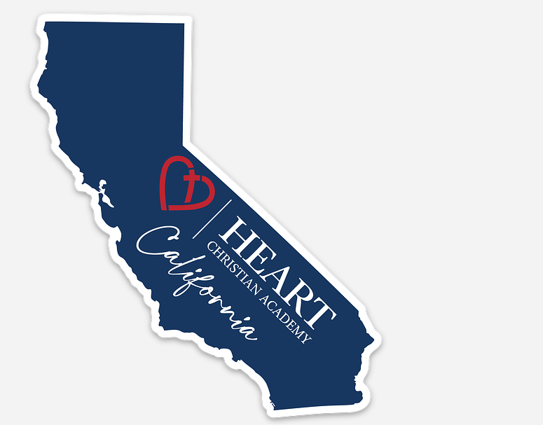 Heart State Sticker