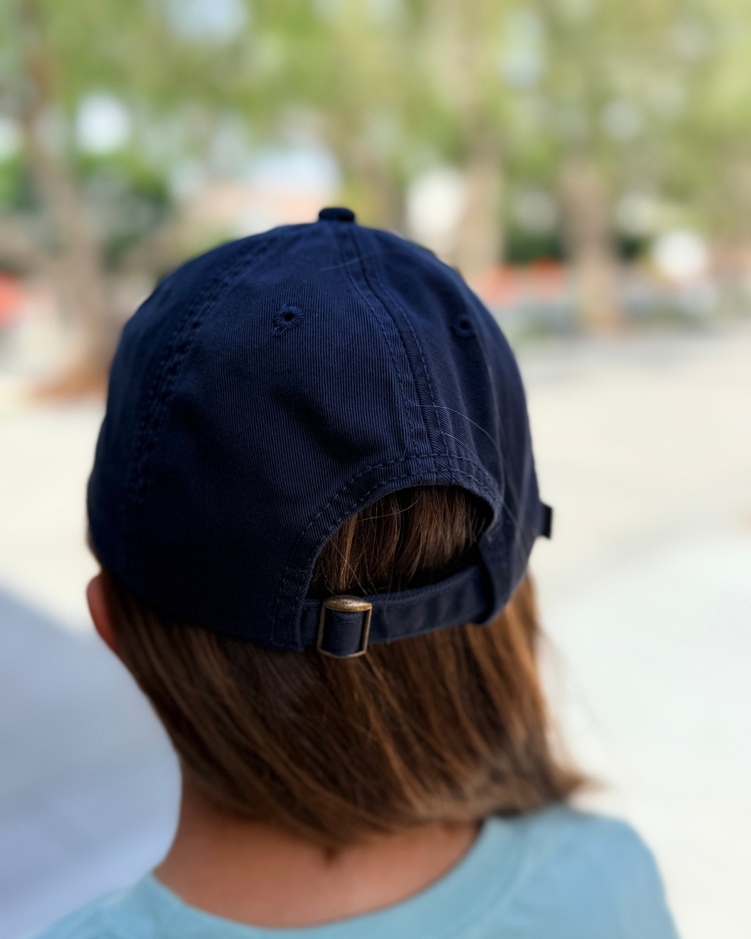 Heart Vintage Navy Baseball Hat