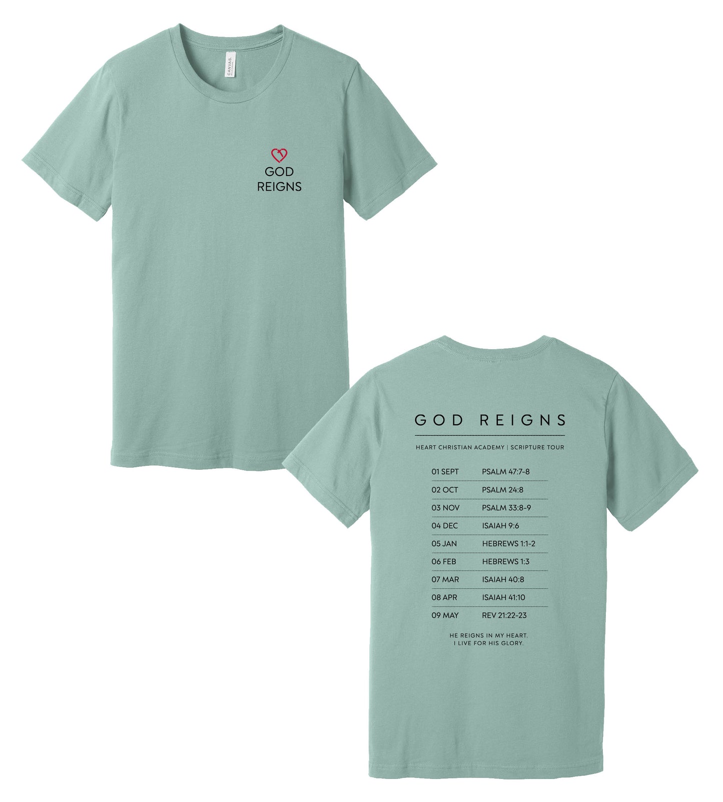 God Reigns Adult Tee