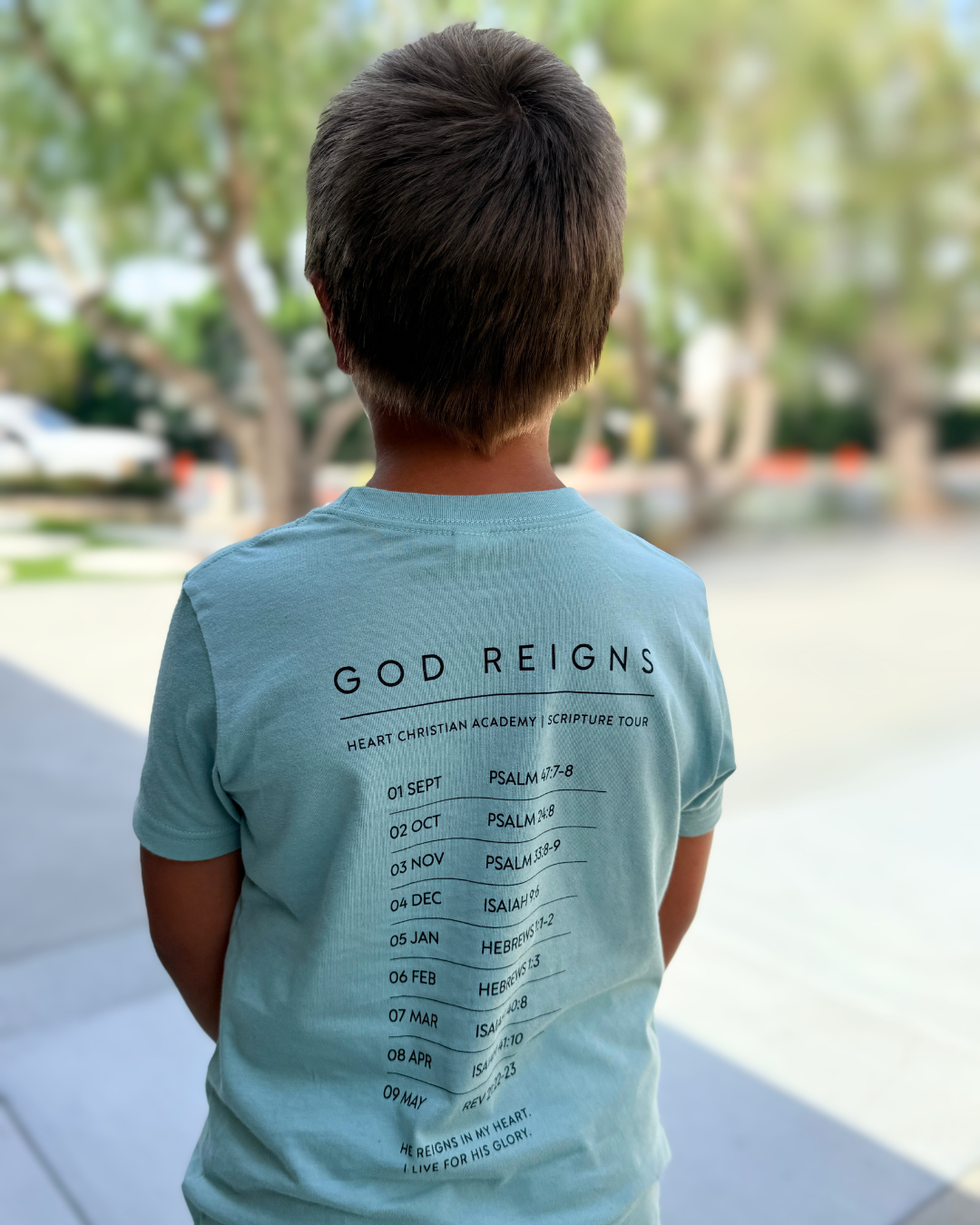 God Reigns Youth Tee